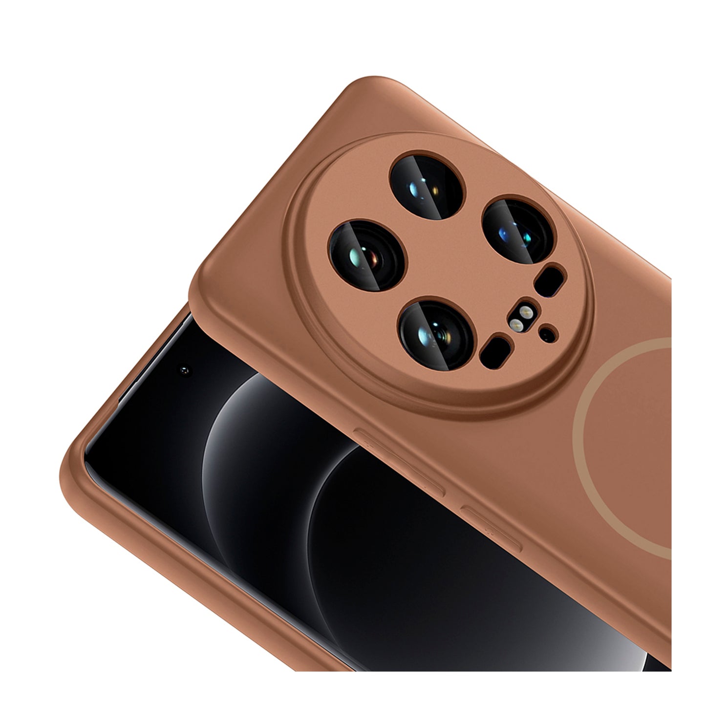 NEW-Tinty Silikon Kılıf MagSafe Özellikli - Xiaomi 14 Ultra