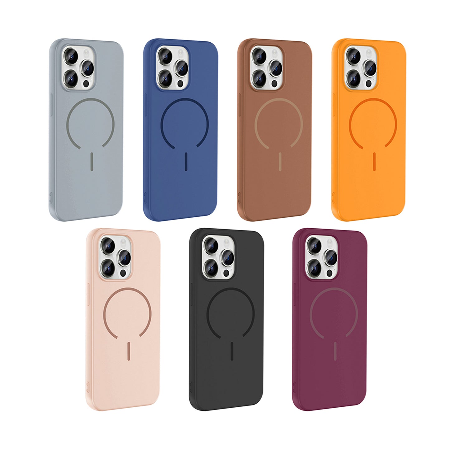 NEW-Tinty Silikon Kılıf MagSafe Özellikli - iPhone 14 Pro Max