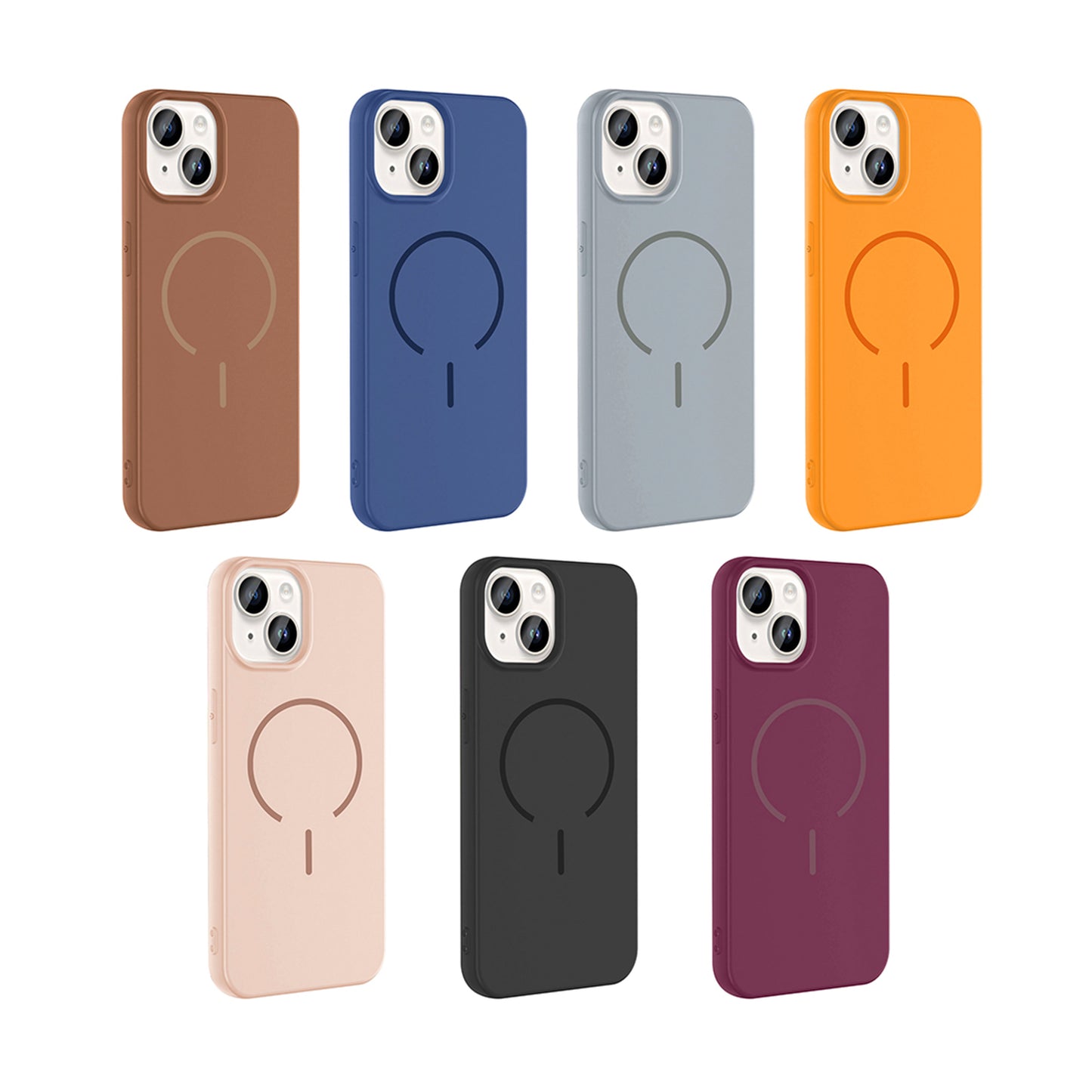 NEW-Tinty Silikon Kılıf MagSafe Özellikli - iPhone 14