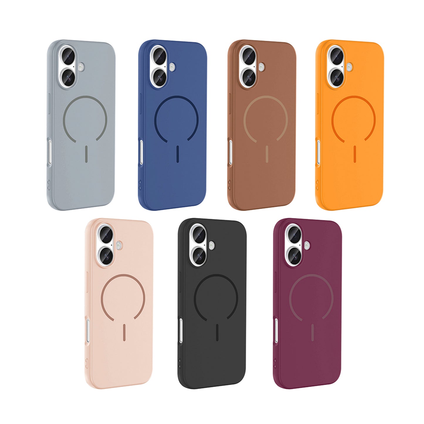 NEW-Tinty Silikon Kılıf MagSafe Özellikli - iPhone 17