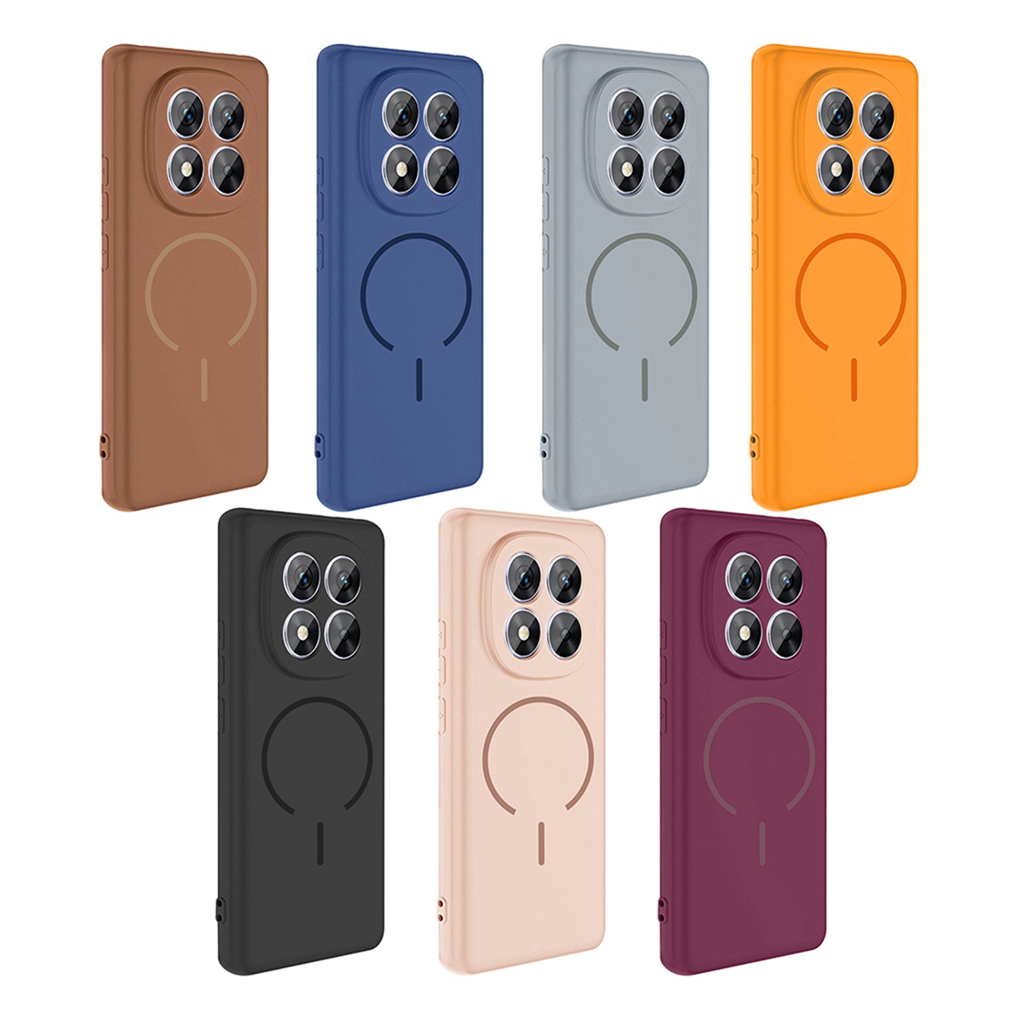 NEW-Tinty Silikon Kılıf MagSafe Özellikli - Redmi Note 14 Pro 5G