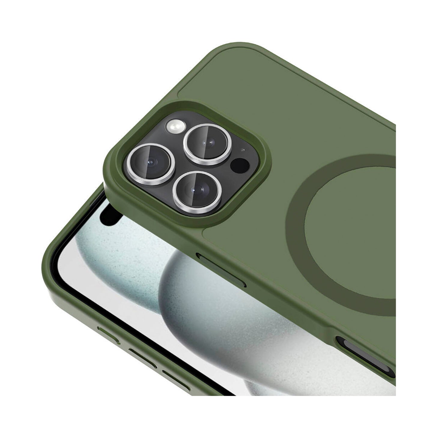 NEW-Selcyl Kılıf MagSafe Özellikli - iPhone 16 Pro Max