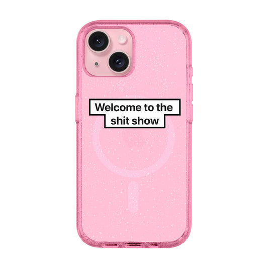 WELCOME-iPhone 14 Plus Shiny Kılıf MagSafe Özellikli