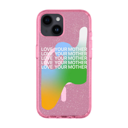 LOVE YOUR MOTHER-Shiny Kılıf MagSafe Özellikli - iPhone 14