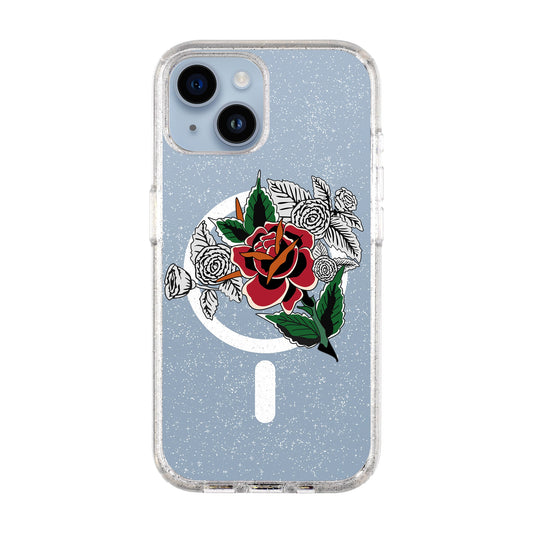 DRY ROSE-iPhone 14 Shiny Kılıf MagSafe Özellikli