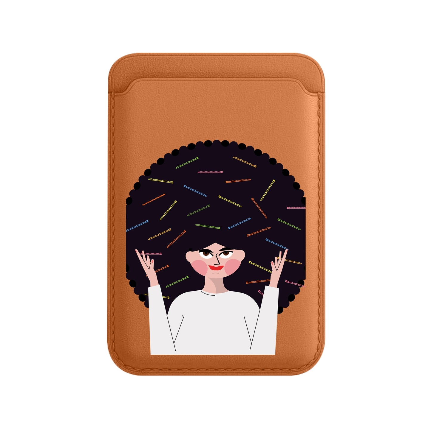 TANGLES OF HAPPINESS-Leather Kartlık