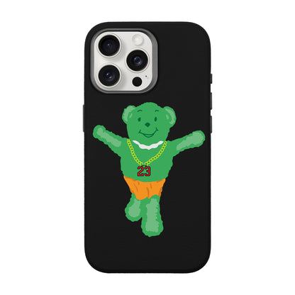 GREEN BEAR-iPhone 15 Pro Max Leather Premium Kılıf MagSafe Özellikli