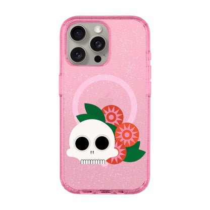 MEMENTO BLOOM-iPhone 15 Pro Max Shiny Kılıf MagSafe Özellikli