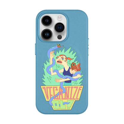 VEGANİZE-Leather Kılıf MagSafe Özellikli - iPhone 14 Pro