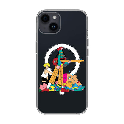 HER BAND-iPhone 14 Plus Solid Kılıf MagSafe Özellikli