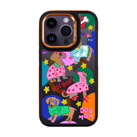DOG MOM-iPhone 14 Pro Dark Kılıf MagSafe Özellikli