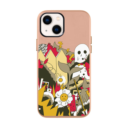 EVERYTHING IS BURNING-iPhone 14 Leather Kılıf