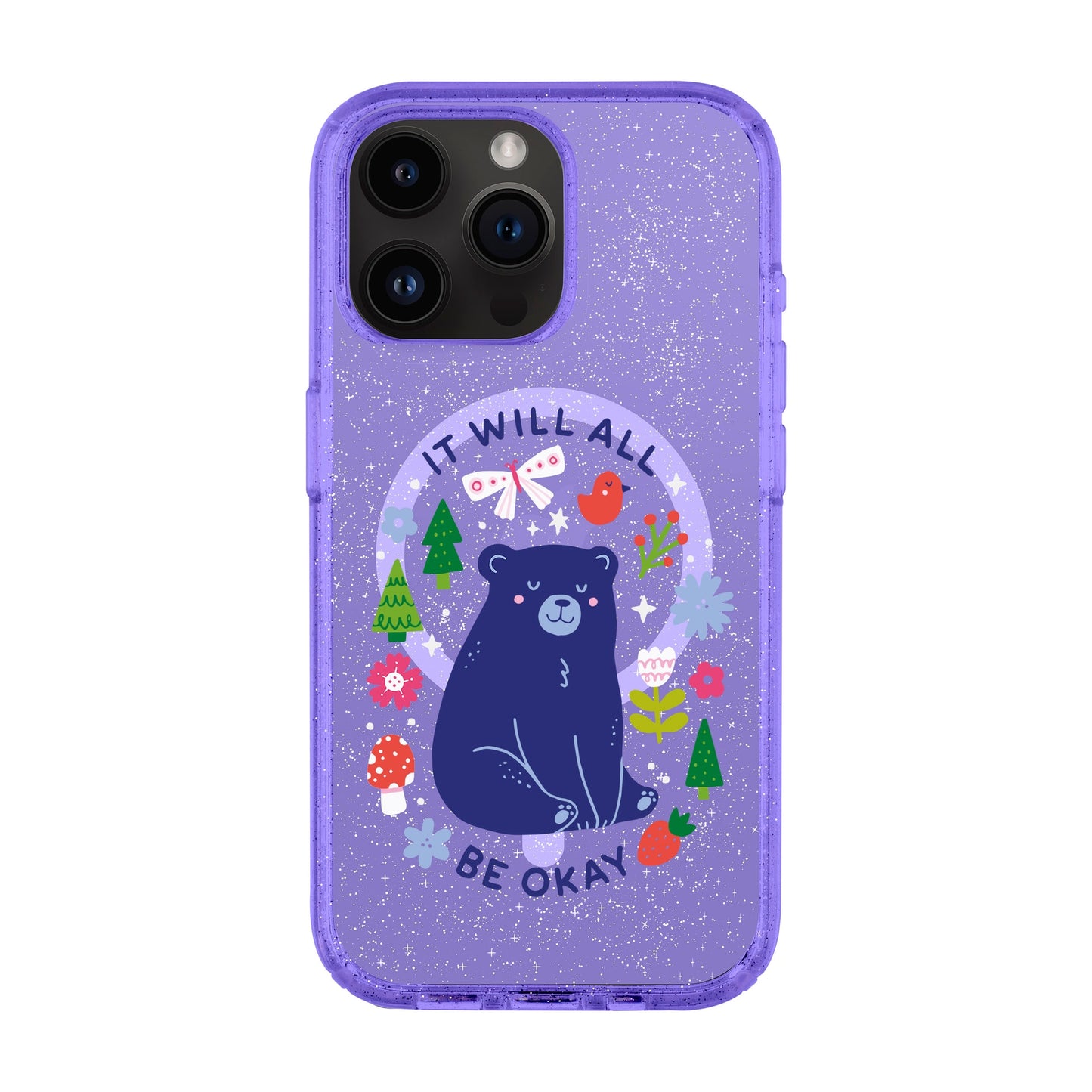 BE OKAY-iPhone 14 Pro Max Shiny Kılıf MagSafe Özellikli