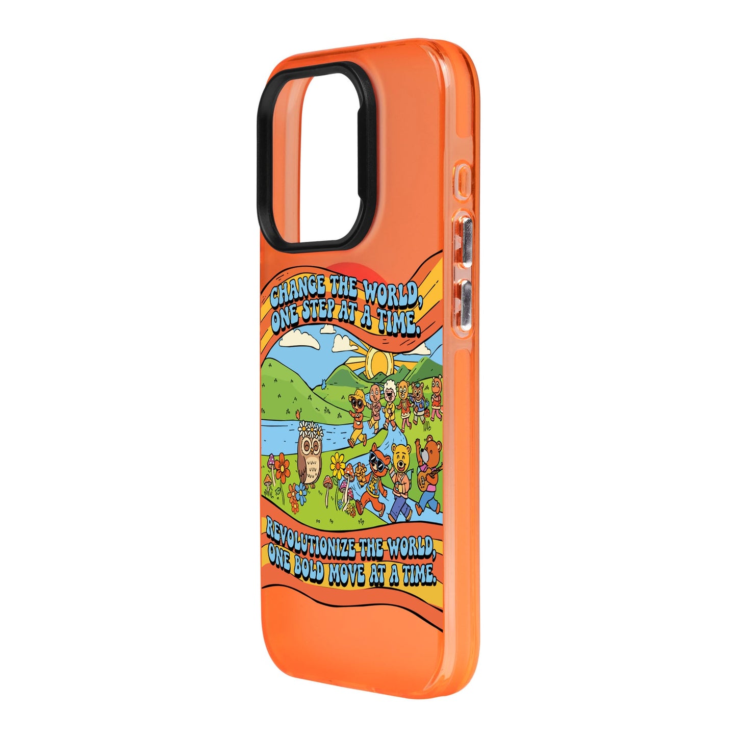 CHANGE THE WORLD-Hold Kılıf MagSafe Özellikli - iPhone 15 Pro