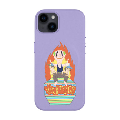 VİCOTÜCO ADAM-iPhone 14 Plus Leather Kılıf MagSafe Özellikli
