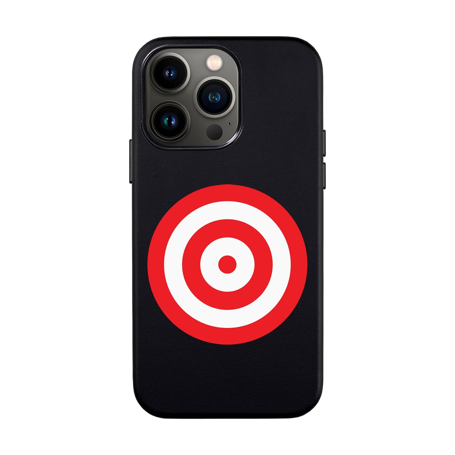 BULL'S EYE-iPhone 14 Leather Kılıf