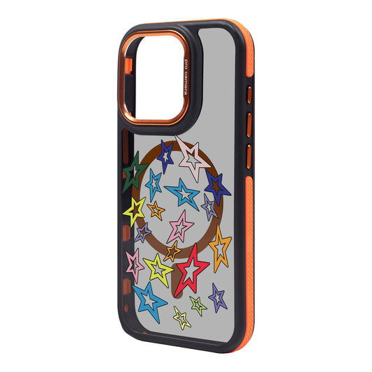 STAR-iPhone 15 Pro Max Dark Kılıf MagSafe Özellikli