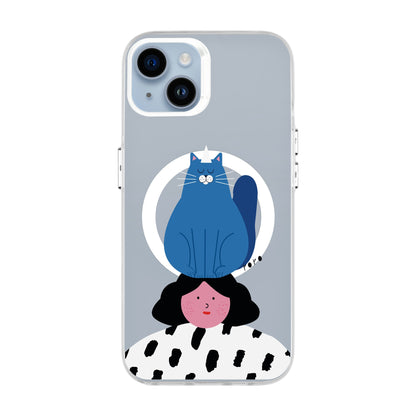 NAUGHTY CAT-iPhone 14 Plus Hold Kılıf MagSafe Özellikli