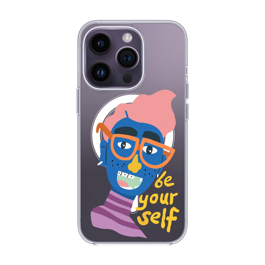 BE YOUR SELF-iPhone 14 Pro Solid Kılıf MagSafe Özellikli