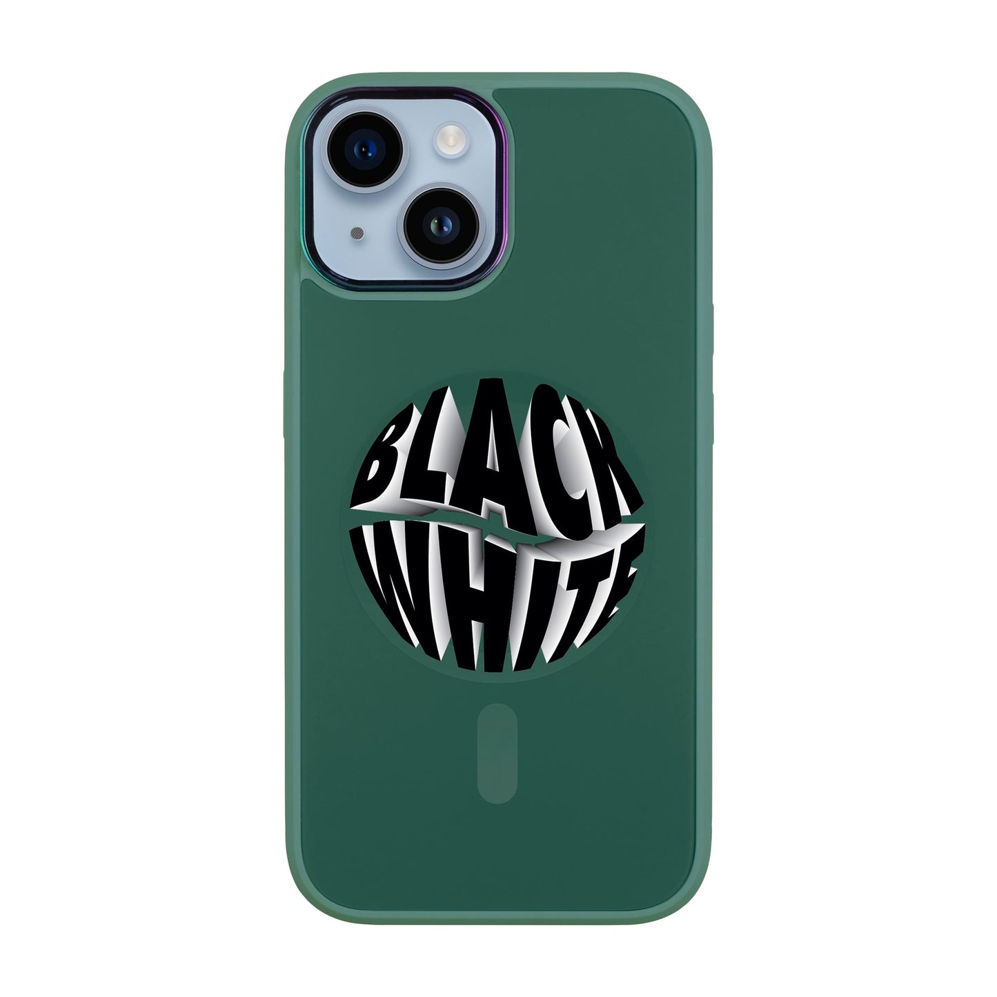 BLACK WHITE-Vigor Kılıf MagSafe Özellikli - iPhone 14