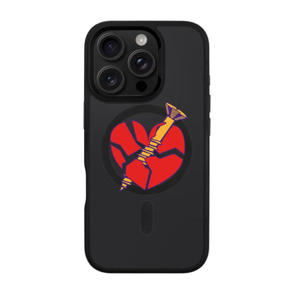 BROKEN HEART-iPhone 16 Pro Rise Kılıf MagSafe Özellikli