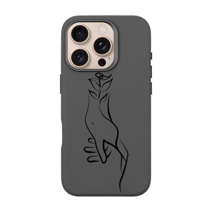 TOUCH-iPhone 16 Pro Leather Premium Kılıf MagSafe Özellikli