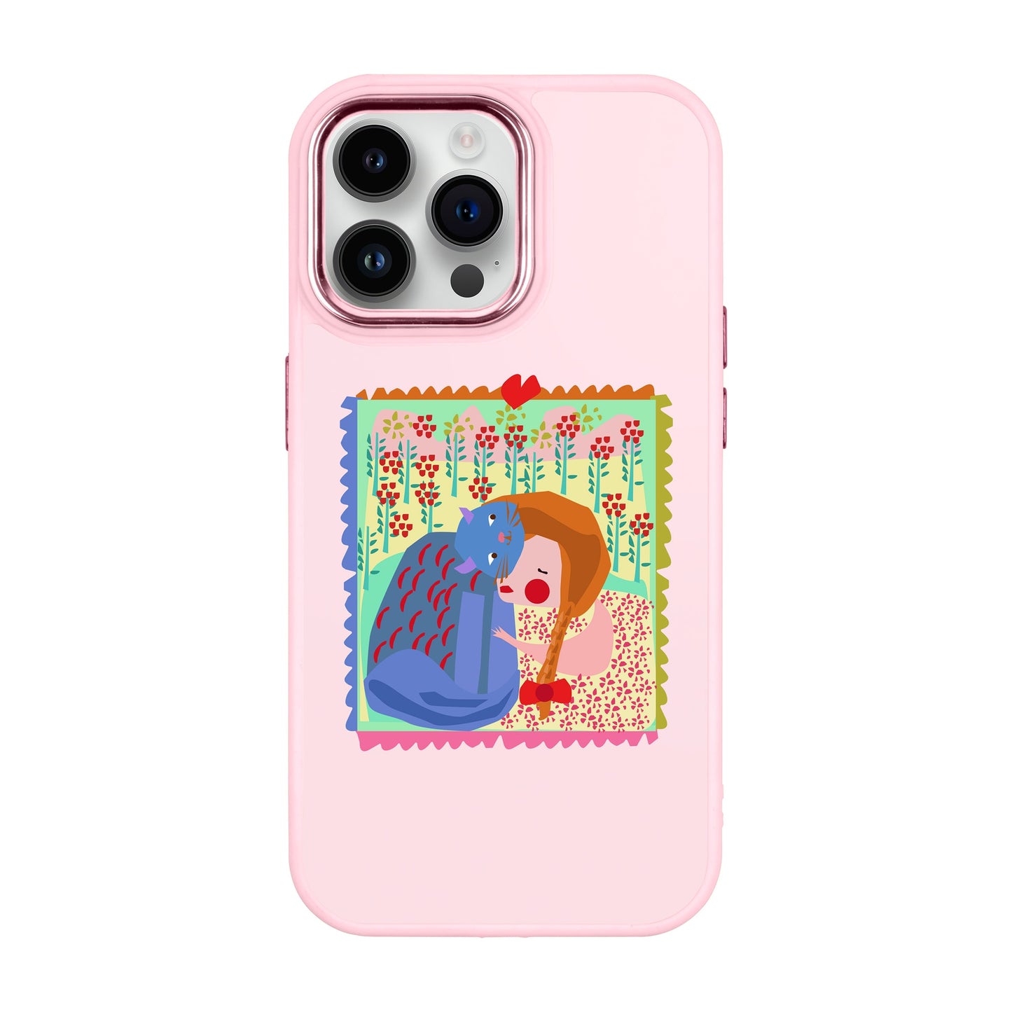 KEDİ POSTA PULU-iPhone 13 Pro Max Proof Kılıf