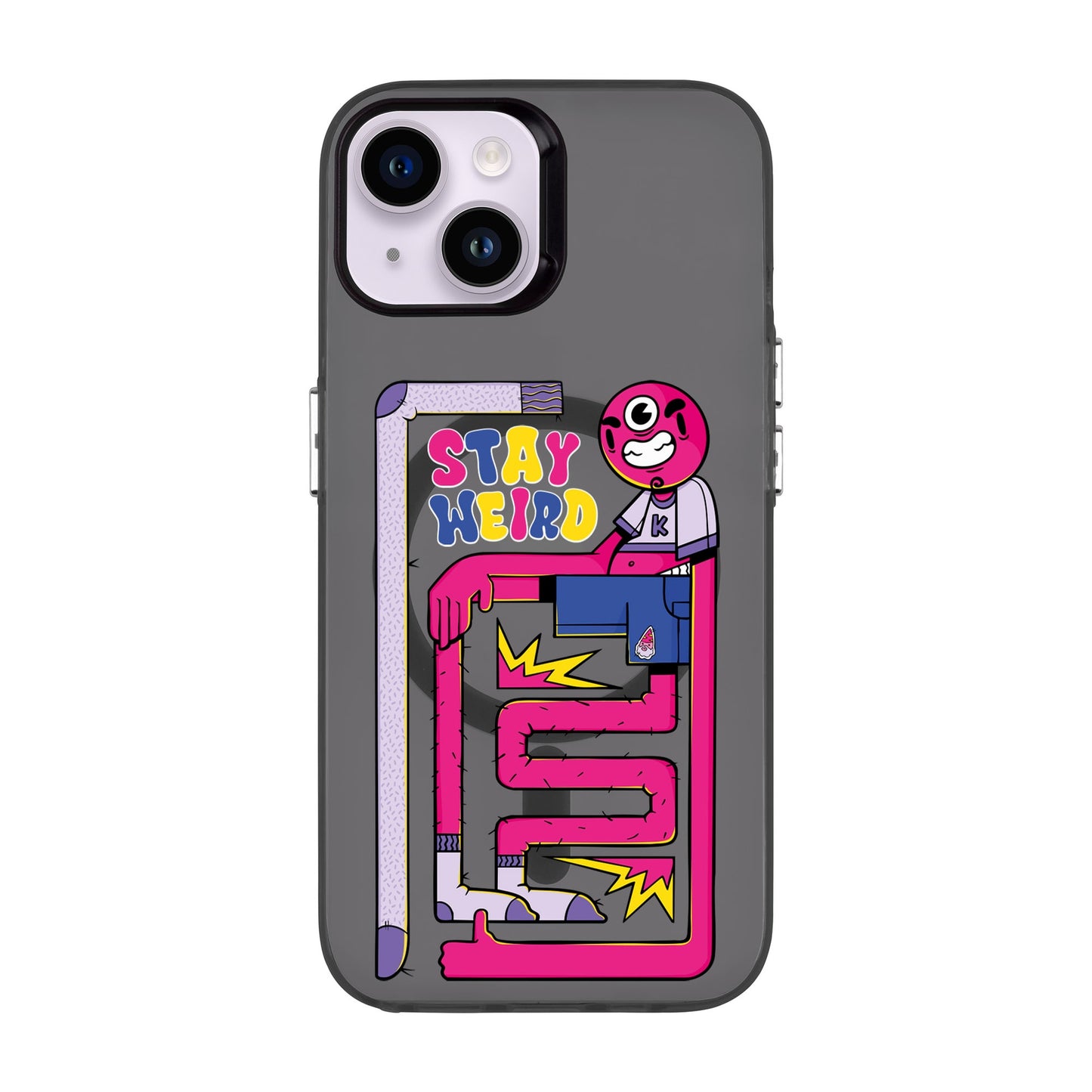 OG TOOTHY-iPhone 14 Hold Kılıf MagSafe Özellikli