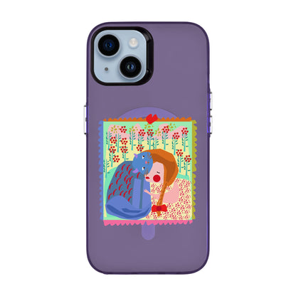 KEDİ POSTA PULU-Hold Kılıf MagSafe Özellikli - iPhone 13