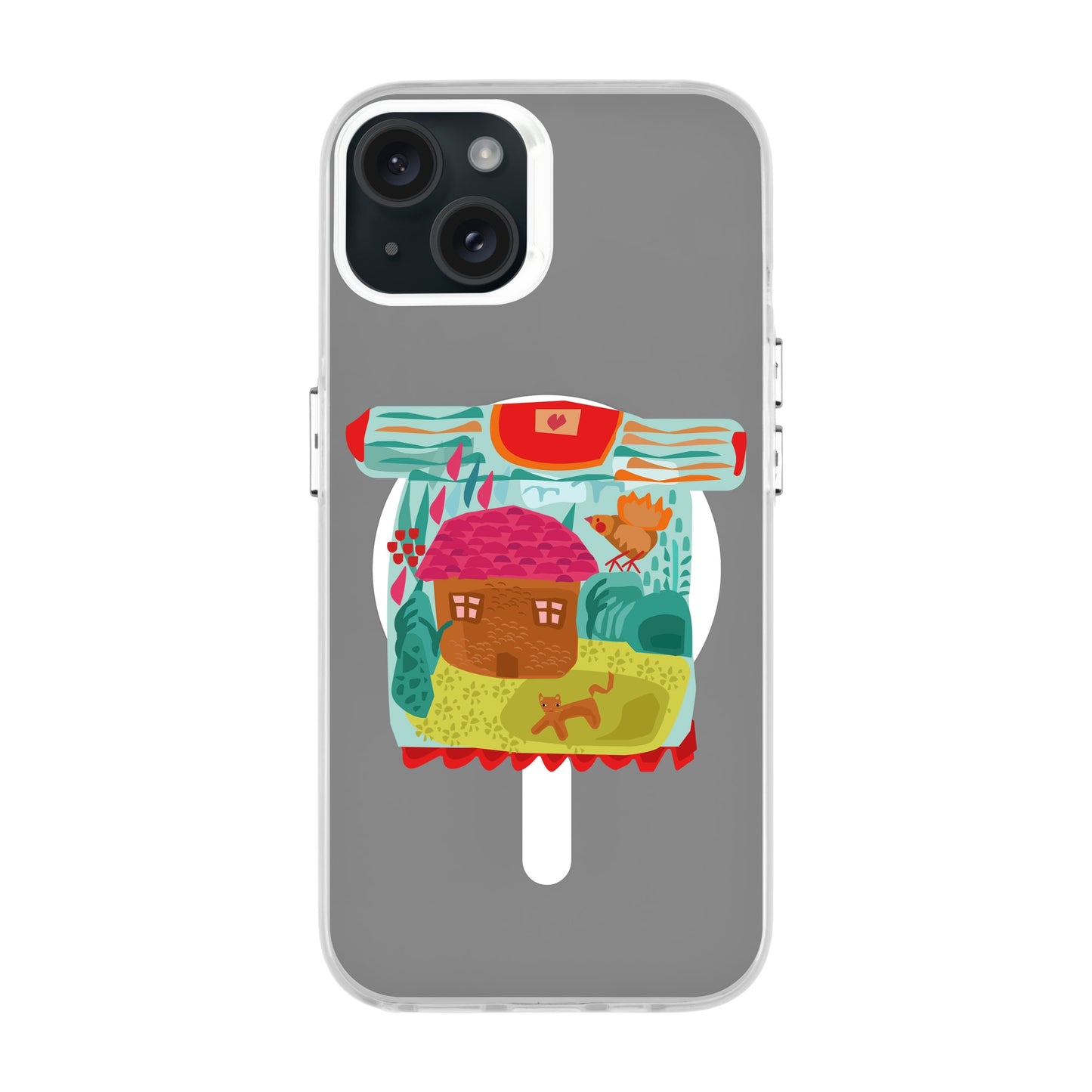 SİHİRLİ KAZAK-iPhone 15 Plus Hold Kılıf MagSafe Özellikli