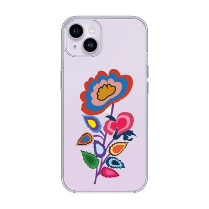 KNITTED FLOWER-iPhone 15 Solid Kılıf