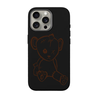 BABY BEAR-iPhone 15 Pro Max Leather Premium Kılıf MagSafe Özellikli