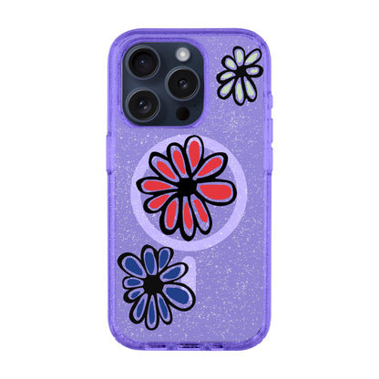 FLORIST-iPhone 15 Pro Shiny Kılıf MagSafe Özellikli