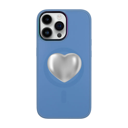 SILVER HEART-iPhone 13 Pro Max Vigor Kılıf MagSafe Özellikli