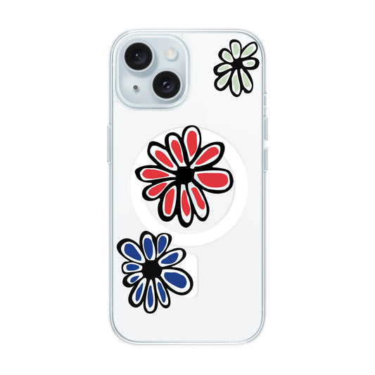 FLORIST-iPhone 15 Solid Kılıf MagSafe Özellikli
