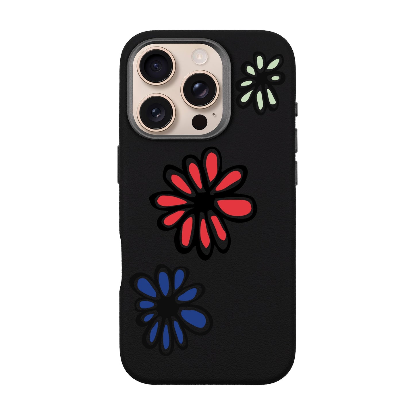 FLORIST-iPhone 16 Pro Leather Premium Kılıf MagSafe Özellikli