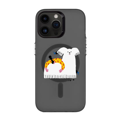 FANCY DOG-iPhone 14 Pro Max Hold Kılıf MagSafe Özellikli