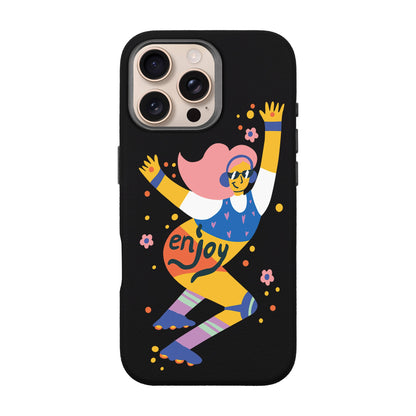 ENJOY-iPhone 16 Pro Max Leather Premium Kılıf MagSafe Özellikli