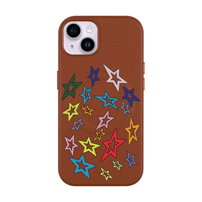 STAR-iPhone 14 Plus Leather Kılıf MagSafe Özellikli