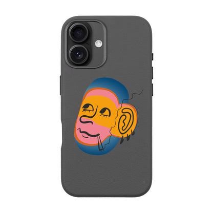 CLIMBING-iPhone 16 Plus Leather Premium Kılıf MagSafe Özellikli