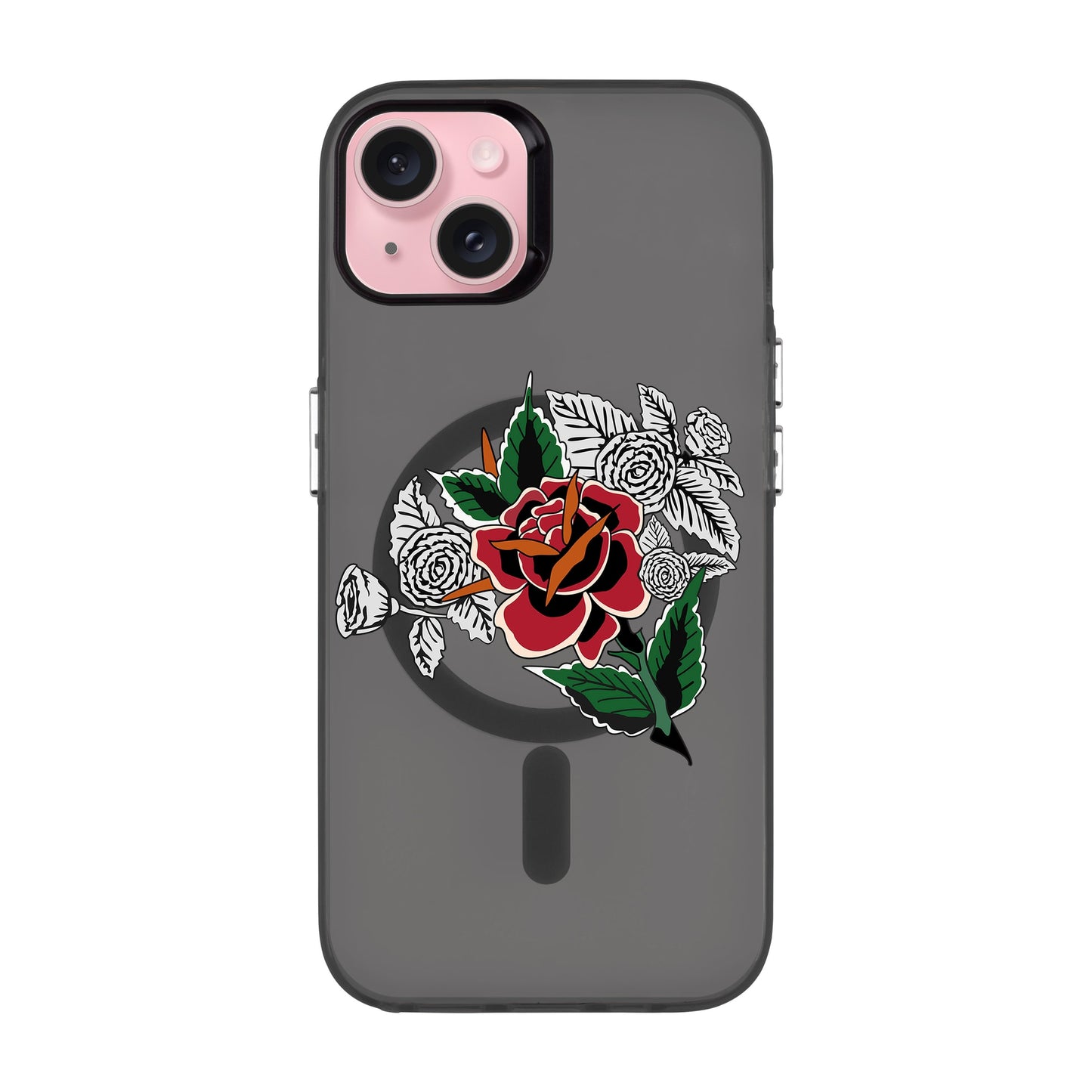 DRY ROSE-iPhone 15 Plus Hold Kılıf MagSafe Özellikli