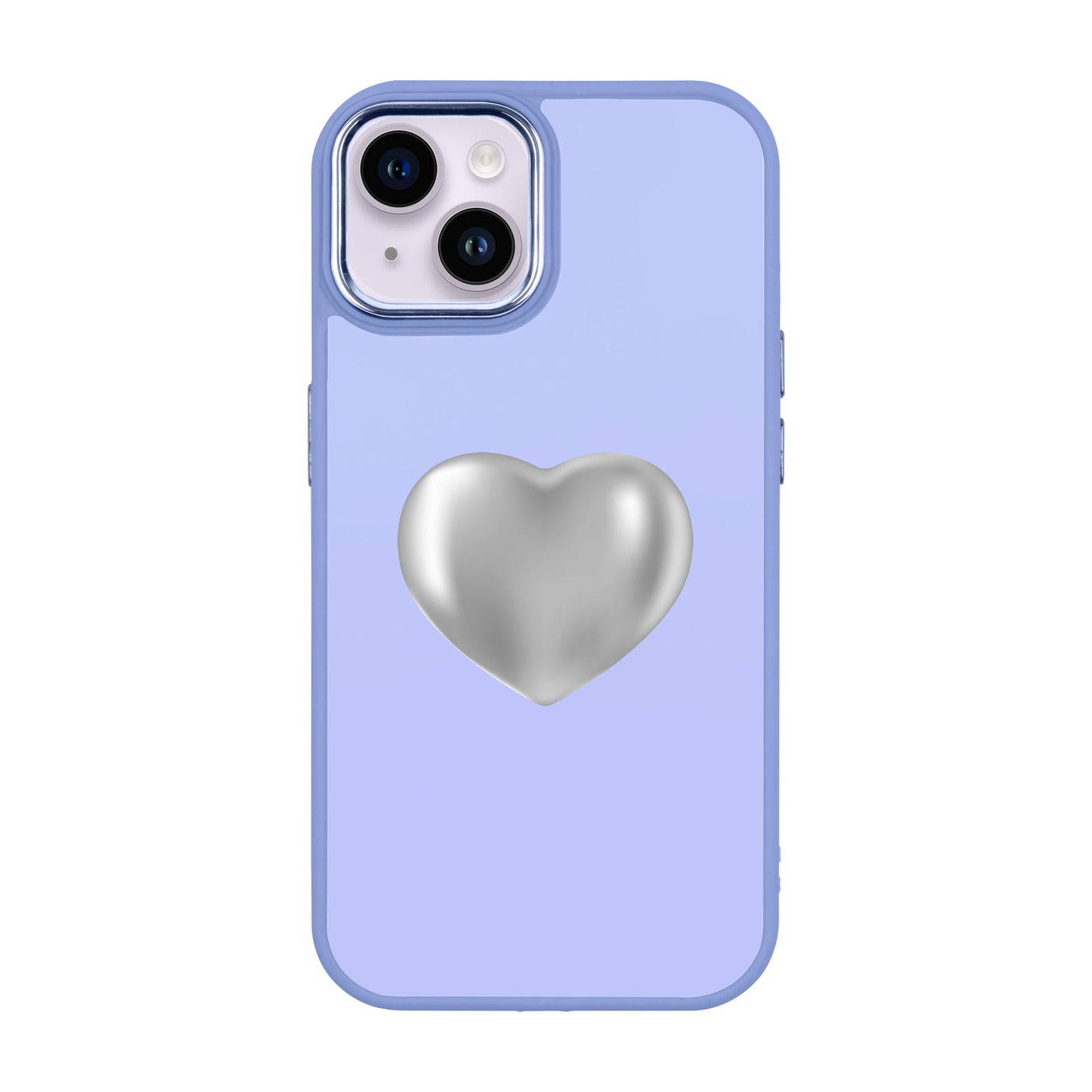 SILVER HEART-iPhone 14 Plus Proof Kılıf