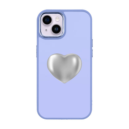 SILVER HEART-iPhone 14 Plus Proof Kılıf