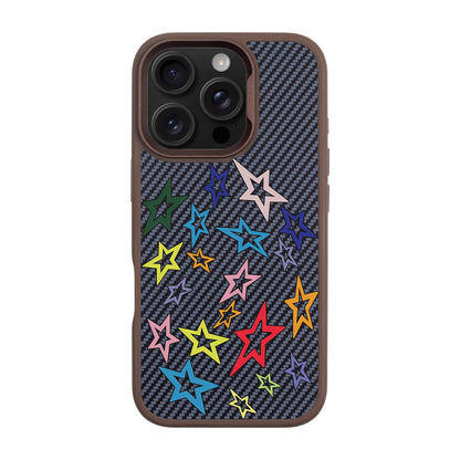 STAR-iPhone 16 Pro Plaid Kılıf MagSafe Özellikli