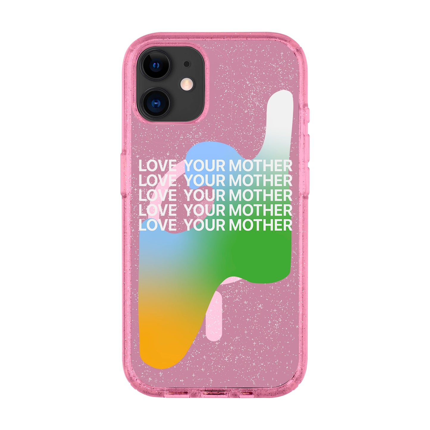 LOVE YOUR MOTHER-Shiny Kılıf MagSafe Özellikli - iPhone 11