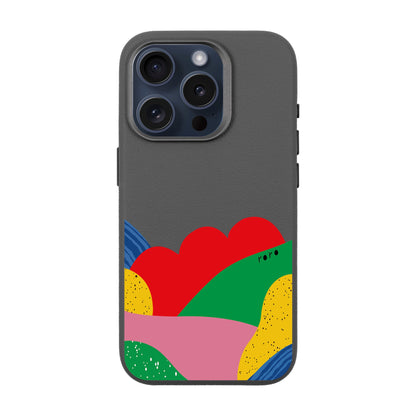 FLAG-iPhone 15 Pro Leather Premium Kılıf MagSafe Özellikli