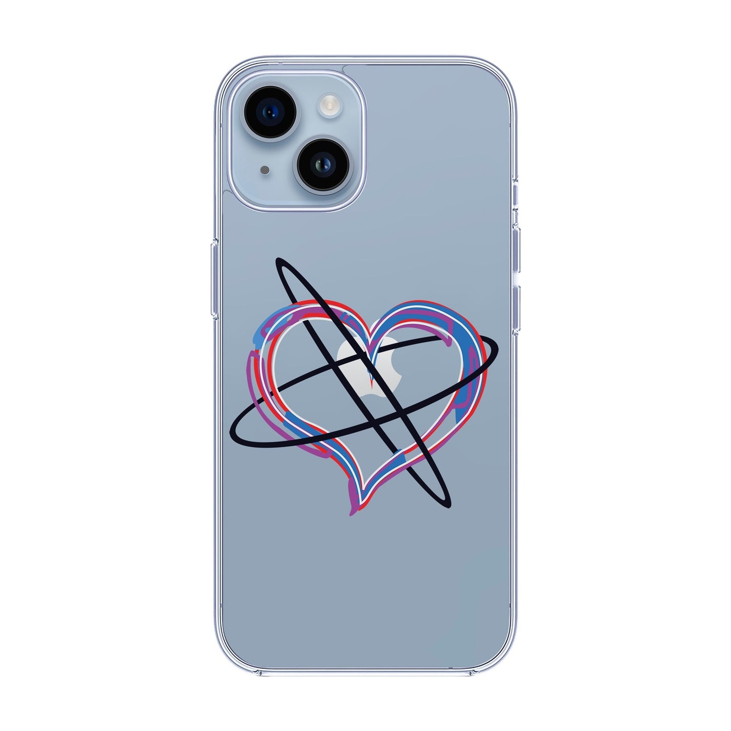 HEART ATTACK-iPhone 14 Solid Kılıf