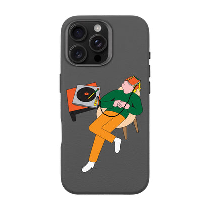 LAZY SUNDAY AFTERNOON-iPhone 16 Pro Max Leather Premium Kılıf MagSafe Özellikli