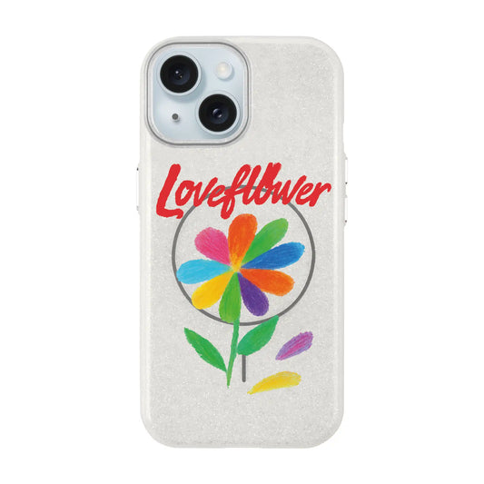 LOVE FLOWER-iPhone 15 Radiant Kılıf MagSafe Özellikli