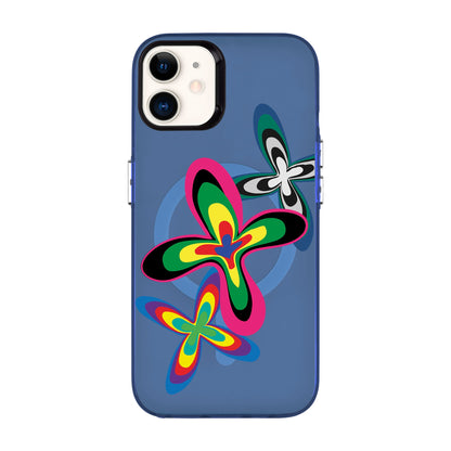 COLOR FLOWER-iPhone 11 Hold Kılıf MagSafe Özellikli